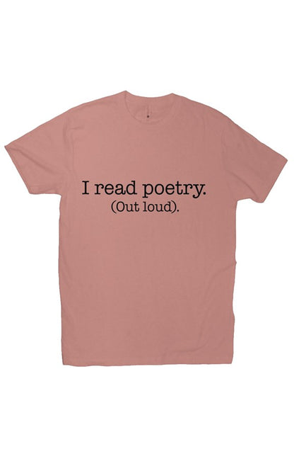 I read poetry (out loud) - Next Level Premium Crew