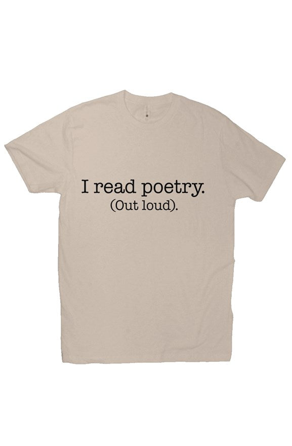 I read poetry (out loud) - Next Level Premium Crew