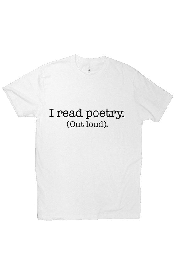 I read poetry (out loud) - Next Level Premium Crew