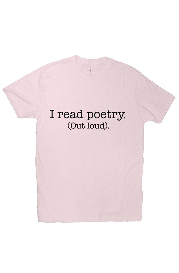 I read poetry (out loud) - Next Level Premium Crew