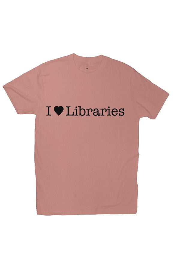 I Love Libraries - Next Level Premium Crew