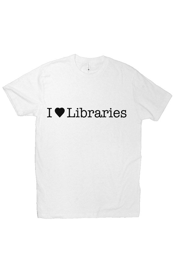 I Love Libraries - Next Level Premium Crew